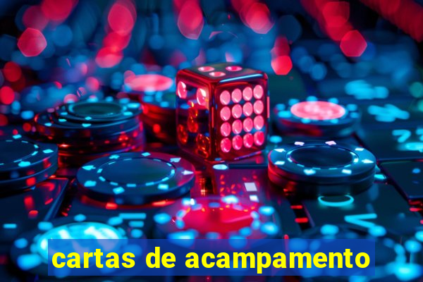 cartas de acampamento